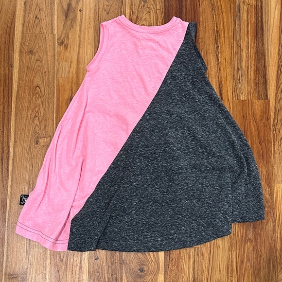 Nununu 360 Tank Dress in Charcoal/Pink Size 2/3 - Picture 5 of 5